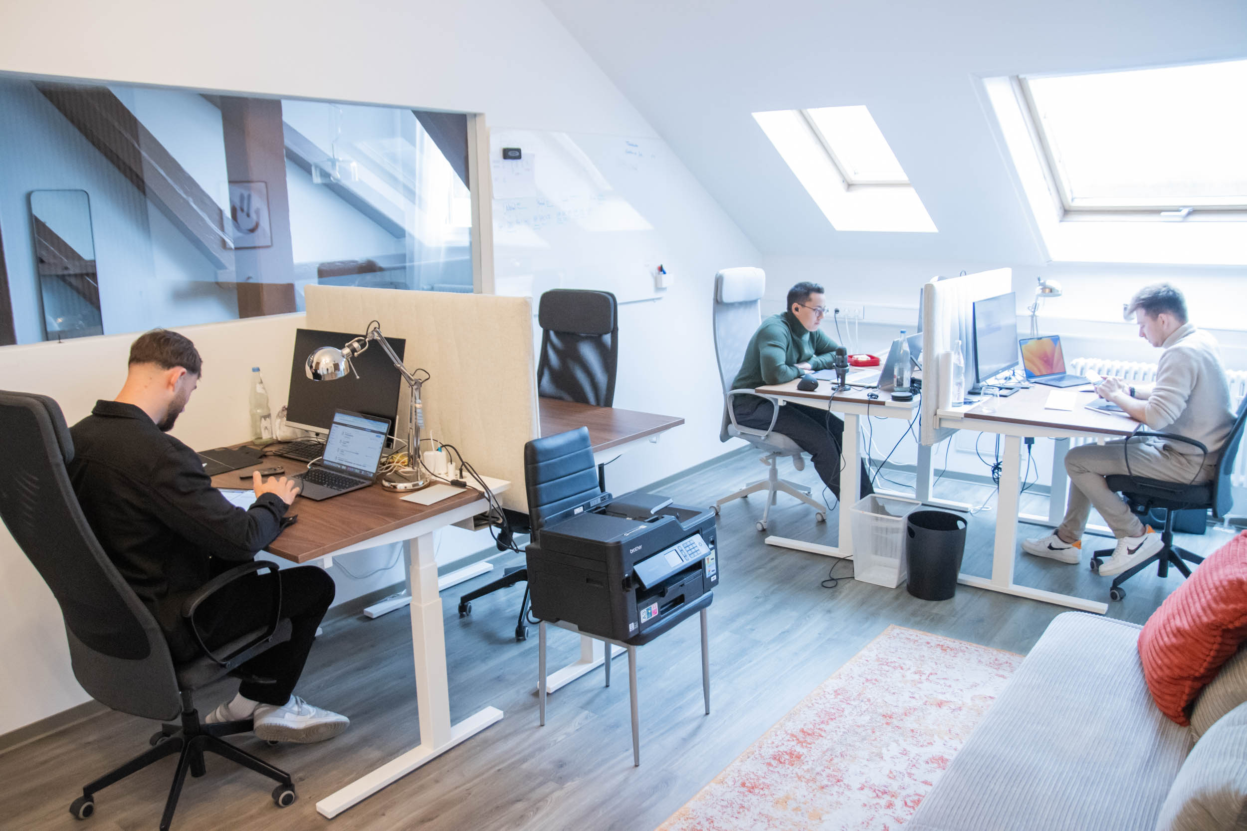 Modernes Ambiente bei JB Finance & Partner in Reutlingen